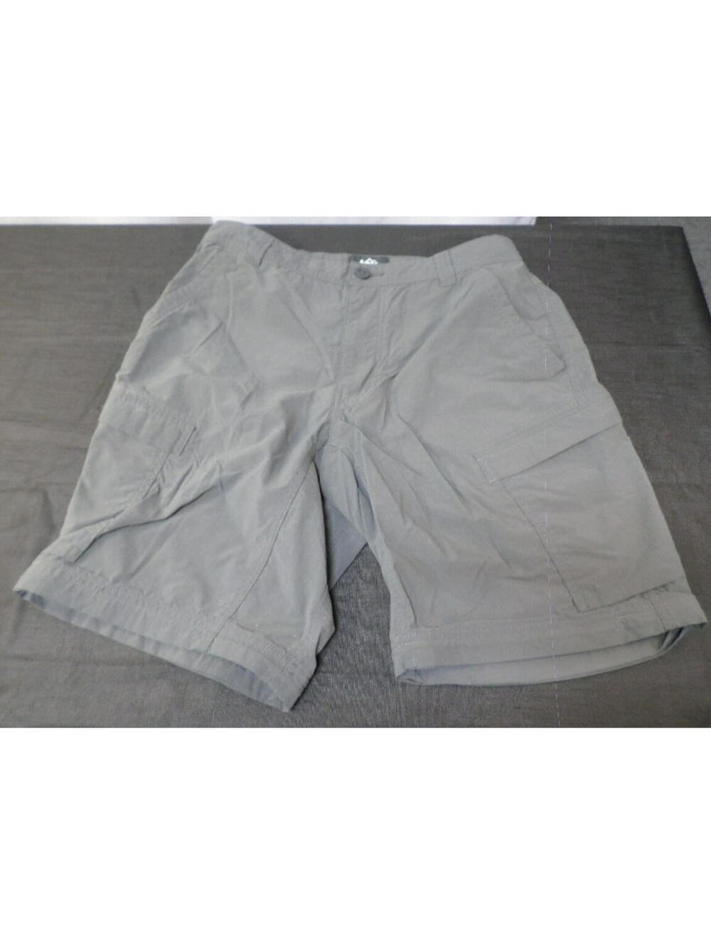 DESIGNER REI CO*OP BUILT ON PURPOSE CASUAL HIKING WORK PLAY GRAY SHORTS 32Wx30L